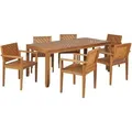 Produktbild: Gartenmöbel Set 6-sitzer Baratti Akazienholz Braun