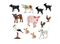 Produktbild: Schleich - Tierfiguren - Bauernhof-Set mit 17 Tieren Sammelfiguren Spielfiguren