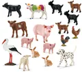 Produktbild: Schleich Tierfiguren Bauernhof Set 17 Tiere Spielzeug Kinder Zubehör