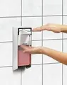 Produktbild: Bartscher Seifenspender PS 0,9L-W 850008 silber Kunststoff 0,9 l (850008)