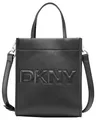 Produktbild: DKNY Women's Carter MINI Tote Crossbody Handbag, Black/Silver