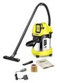 Produktbild: Kärcher Akku-Mehrzwecksauger WD 3 Battery Premium Set (Akku: 36 V/2,5 Ah, Akkulaufzeit: 15 min, Leistung: 300 W, Behältergröße: 17 l, Blasfunktion, Zubehöraufbewahrung, Saugen ohne Filterwechsel) 1.629-951.0 mit Akku
