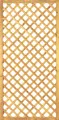 Produktbild: T&J DIAGONAL Rankzaun 6 x 6 / 90 x 180 cm