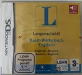 Produktbild: Langenscheidt Basic-Wörterbuch Englisch (Nintendo DS) Neu/OVP