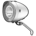 Produktbild: XLC Batterie Scheinwerfer LED Retro mit StVZO für alle Räder, chrom 20 Lux, chrome