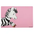 Produktbild: Ritzenhoff & Breker Platzset Happy Zoo, Zebrakind Zoe, Tischset 45 x 30 cm, Platzmatte mit Tier-Motiv, Abwischbar