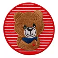 Produktbild: Bügelbild Applikation Aufnäher Patch Bär Teddy 6,5 cm