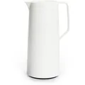Produktbild: Emsa Thermoskanne Motiva, Quick Press N41704, Kunststoff, mit Tipverschluss, auslaufsicher, weiß, 1 Liter