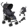 Produktbild: LIONELO Elia Buggy Klein Zusammenklappbar Kinderwagen Bis 15 Kg, Rücken Und Fußstützenverstellung Hinterradbremse, Moskitonetz, Einkaufskorb