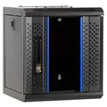 Produktbild: Danicom - 4 HE, 10” Serverschrank, mit Glastür, (BxTxH) 312x310x264mm