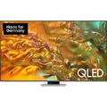 Produktbild: GQ-65Q80D, QLED-Fernseher 163 cm (65 Zoll), silber/schwarz, UltraHD/4K, HDR, Twin Tuner, Direct Full Array, 120Hz Panel