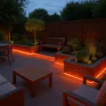Produktbild: Lichtschlauch Lichterkette Lichtband Außen Balkon Lichterschlauch 6m LED rot