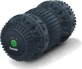 Produktbild: Massagerolle mit Vibration Faszien Triggerpunktmassage schwarz 16x9cm Akku