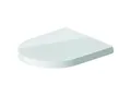 Produktbild: Duravit Me by Starck WC-Sitz 0020110000 ohne Absenkautomatik, weiß, Scharniere Edelstahl