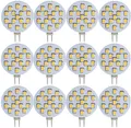 Produktbild: 12x 2.5 Watt dimmbar G4 LED Leuchtmittel Platine 12V AC/DC warm G415-2.5W-12