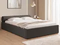 Produktbild: S-Style Möbel Polsterbett Josy aus Chenille-Stoff mit Lattenrost und großem Bettkasten (1 x Polsterbett mit Lattenrost), Chenille-Stoff