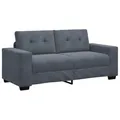 Produktbild: vidaXL Zweisitzer-Sofa Dunkelgrau 180x77x82 cm Samt