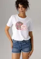 Produktbild: Aniston CASUAL T-Shirt mit coolen Smileys bedruckt