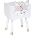Produktbild: Atmosphera - Kinder Nachttisch Fuchs - weiß - Holz - Mehrfarbig