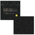 Produktbild: Exquisit EHE 256-U-020 Glaskeramikkochfeld, 59,5cm breit, 59l