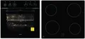 Produktbild: Exquisit EHE256-U-020 Einbau-Herdset Glaskeramikkochfeld 59,5cm 1716444