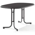 Produktbild: SIEGER Tisch 252/G 140 x 90 cm grau Gestell aus Stahl in eisengrau, Tischplat...