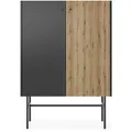 Produktbild: Selsey Highboard, Eiche, Holzwerkstoff, 3 Fächer, Rechteckig, 93.2x131.7x39 cm, Wohnzimmer, Kommoden & Sideboards, Highboards