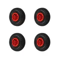 Produktbild: 4 x Rad 260x85x20 mm Sackkarrenrad 3.00-4 Sackkarren Bollerwagen Slipräder