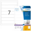Produktbild: HERMA Ordnerrücken Etiketten SPECIAL 192 x 38 mm weiß 175 Etiketten