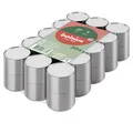 Produktbild: Bolsius Teelichter weiß 8h 30er Pack