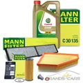 Produktbild: MANN INSPEKTIONSPAKET + 5l 5W-30 FÜR BMW 1-ER E81 3-ER E90 X1 E84 2.0-d N47