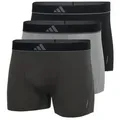 Produktbild: adidas Sportswear Trunk Active Micro Flex (3er Pack) elastischer Bund, weich, Mikrofaser, ohne Eingriff bunt XL