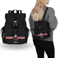Produktbild: SCHWARZER Frauen Disney Mickey Mouse Rucksack, JUGEND kleiner Stadtrucksack FÜR REISEN