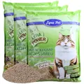 Produktbild: Lyra Pet® | 3 x 10 Liter Lyra Power Pinien Klump Katzenstreu | Natürliche, biologisch abbaubare Klumpstreu | 500% Saugkraft | Auch für empfindliche Katzen | Staubarm für eine saubere Wohnung
