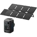 Produktbild: Anker SOLIX C300X DC + PS60 Set – Tragbare Powerstation mit 60W Solarpanel