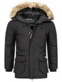 Produktbild: Geographical Norway Parka Herren Winter Jacke Outdoorjacke Winter Parka warm gesteppt Steppjacke