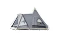 Produktbild: Skandika Tipi-Zelt Tipi Hetta 460 Protect Plus (grau/beige), Personen: 6, 2-3 m Stehhöhe, UV 50+, 3000 mm Wassersäule, für 6 Mann, Outdoor