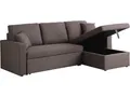 Produktbild: habitat et jardin Ecksofa reversibel mit Schlaffunktion und Stauraum Alain - 3-Sitzer - Taupe