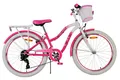 Produktbild: Volare Lovely Kinderfahrrad für Mädchen - 24 Zoll in Rosa mit 7 Gängen