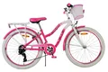 Produktbild: Volare schönes Kinderfahrrad – Mädchen – 24 Zoll – Pink – 7 Gänge