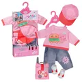 Produktbild: BABY born Snack Shop Outfit 43cm, Outfit mit Cap, Schuhen und Rucksack für 43cm Puppen, 835944 Zapf Creation
