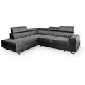 Produktbild: Masseno Ecksofa, Grau, Textil, 4-Sitzer, L-Form,L-Form, 253x190 cm, Wohnzimmer, Sofas & Couches, Wohnlandschaften, Ecksofas