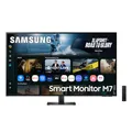 Produktbild: Samsung M70F 43 Zoll 4K Smart AI Monitor, VA-Panel, 3840 x 2160, 60Hz, 4ms (G/G), Speaker, Gaming Hub, 4K Upscaling, Sprachsteuerung, Smart TV-Apps & AI Features, HDR10, LS43FM700UUXEN