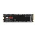 Produktbild: Samsung 990 PRO NVMe M.2 SSD, 4 TB, PCIe 4.0, 7.450 MB/s Lesen, 6.900 MB/s Schreiben, Interne SSD, Für Gaming und Videobearbeitung, MZ-V9P4T0BW