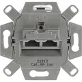 Produktbild: Busch-Jaeger 0218/12-101 RJ-45 Metallisch Steckdose (0218/12-101) (2CKA000230A0411)