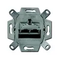 Produktbild: Busch-Jaeger 0218/12-101 RJ-45 Metallisch Steckdose (0218/12-101)