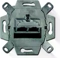 Produktbild: Busch-Jaeger UAE-Anschlussdose Cat.6A | 2x RJ45 | 10-Gbit | geschirmt | AP/UP/Kanaleinbau | grau