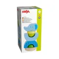 Produktbild: HABA Steckspiel Elefant - Motorikspielzeug zum Stapeln in Tierform - Baby- und Kleinkindspielzeug aus Holz - Made in Germany - Ab 18 Monaten - 2011131001