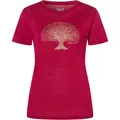 Produktbild: Super.Natural Damen Tree Of Knowledge T-Shirt (Größe M, rot)