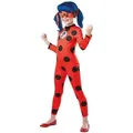 Produktbild: Rubie ́s Kostüm Ladybug-Kostüm für Kinder Overall mit Maske rot-schwarz braun|rot 116/128 (7-8 Jahre)
